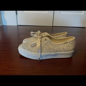 Keds X Kate Spade Glitter Sneakers